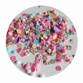 Sou entènèt jwèt Fimo Clay Slime